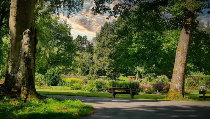 Kurpark in Swinemünde